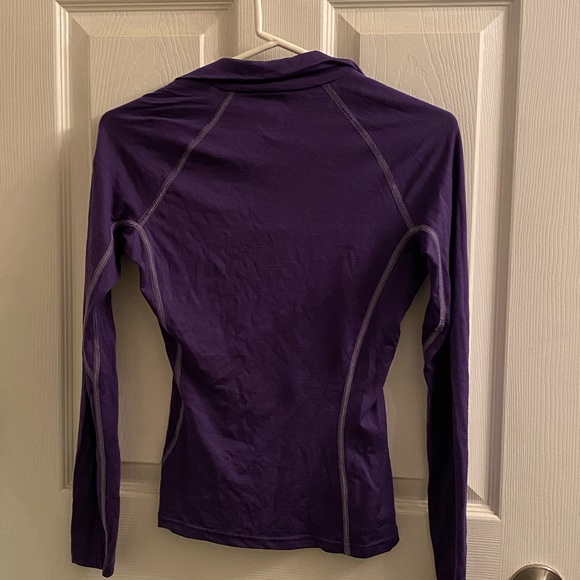 Icebreaker quarter zip merino wool baselayer top - Picture 2 of 5